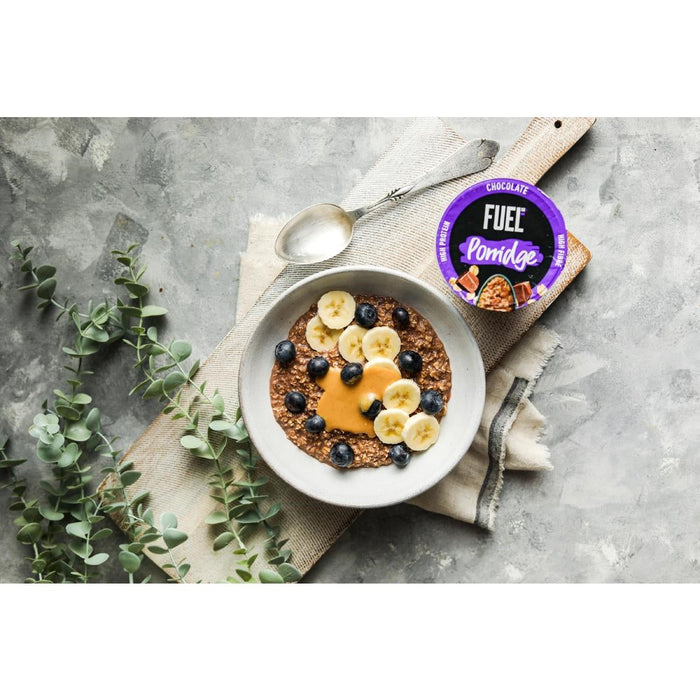 FUEL 10K Chocolate Porridge Pots 70g (8 Pack) Fuel 10k