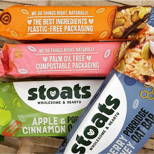 Stoats Blueberry & Honey Oat Bars 42g (24 Pack) Stoats