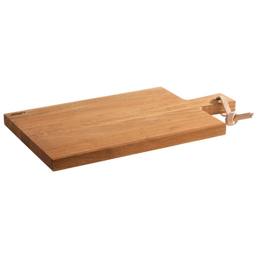 Size: 400(L)x220(W)x20(D)mm. Serving Surface: 320(L)x220(W)mm. Handle Length: 80mm