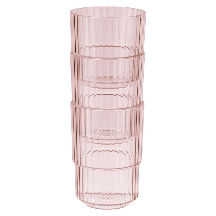 APS Linea Light Pink Drinking Cup 300ml (48 Pack) APS