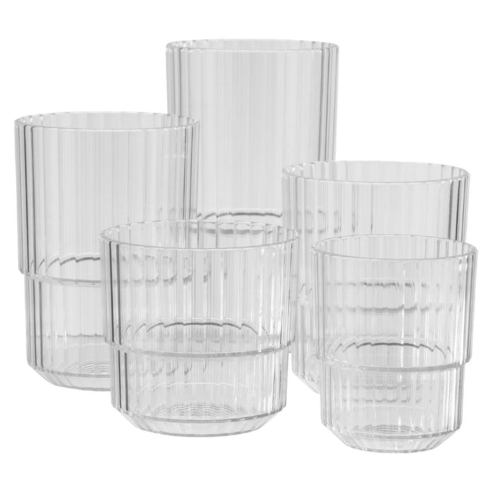 APS Linea Crystal Clear Drinking Cup 300ml (48 Pack) APS
