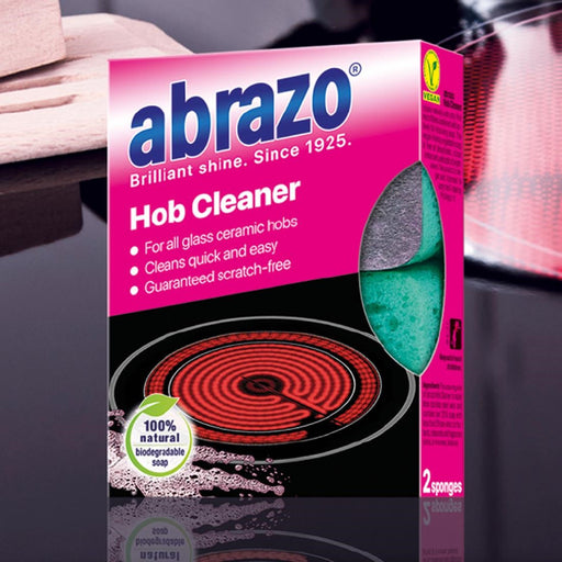 Abrazo Hob Cleaner Sponges (2 Pack) Abrazo
