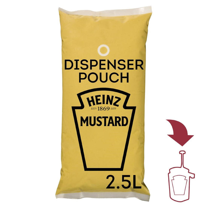 Heinz Sauce-O-Mat Mustard (3x 2.5Ltr) Heinz