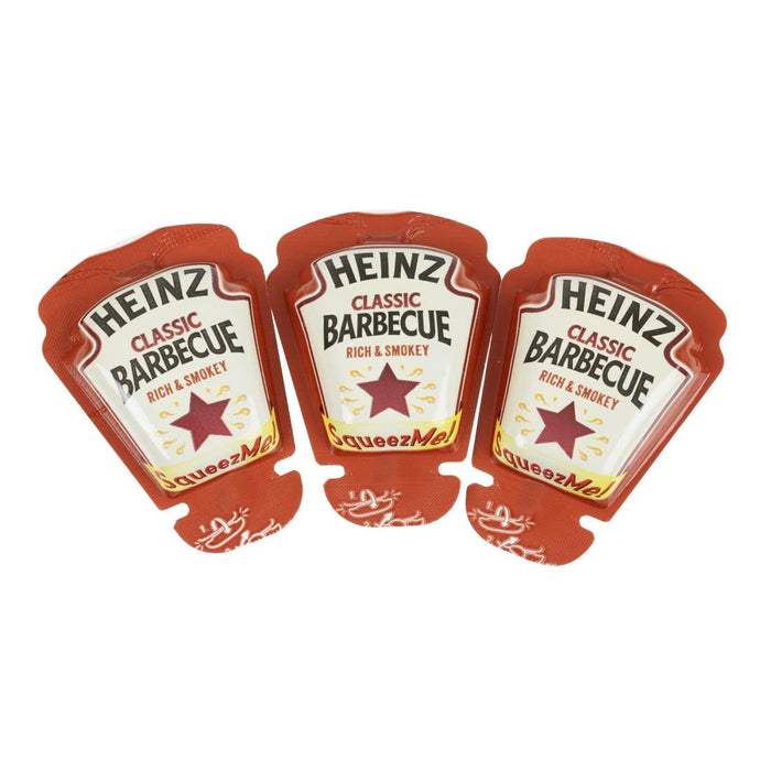 Heinz Classic BBQ SqueezMe! Sachets 26ml (70 Pack) Heinz