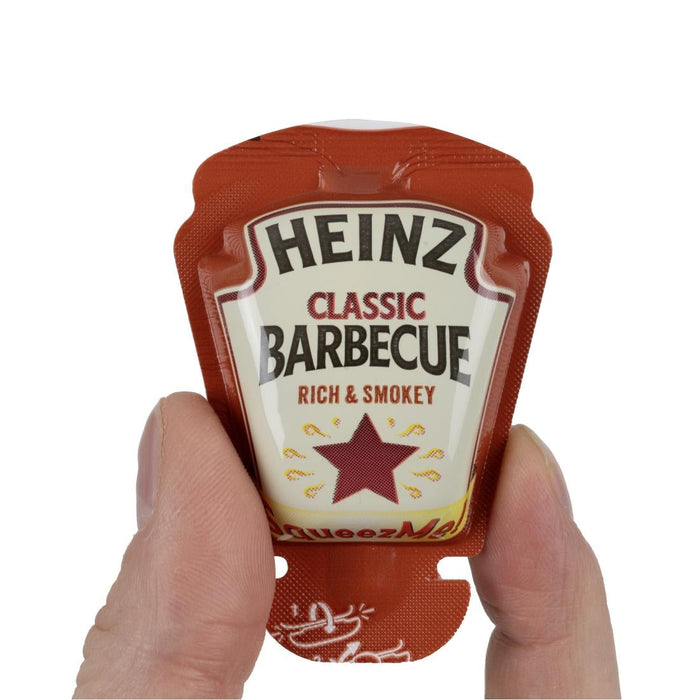 Heinz Classic BBQ SqueezMe! Sachets 26ml (70 Pack) Heinz
