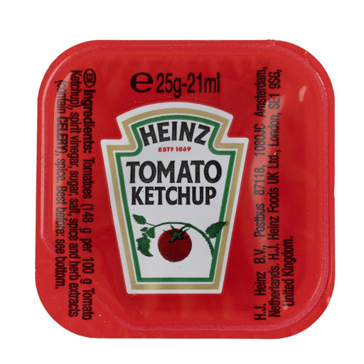 Heinz Tomato Ketchup Dip Pots 25ml (100 Pack) Heinz
