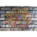 A1 Equipment Nachos Neon Style LED Light-up Sign A7695 A1 Equipment