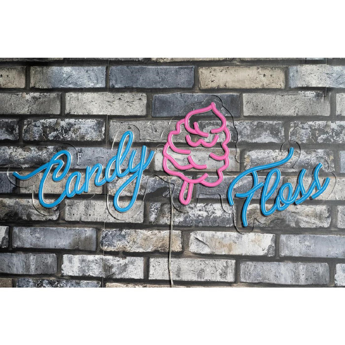 A1 Equipment Candy Floss Neon Style LED Light-up Sign A7362 A1 Equipment