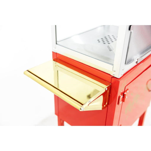 A1 Equipment 8oz Popcorn Machine with Cart Red A1 Equipment