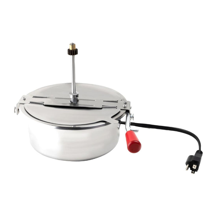 A1 Equipment 8oz Popcorn Machine with Cart Red A1 Equipment