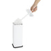 Jantex Square Toilet Brush and Holder - White Jantex