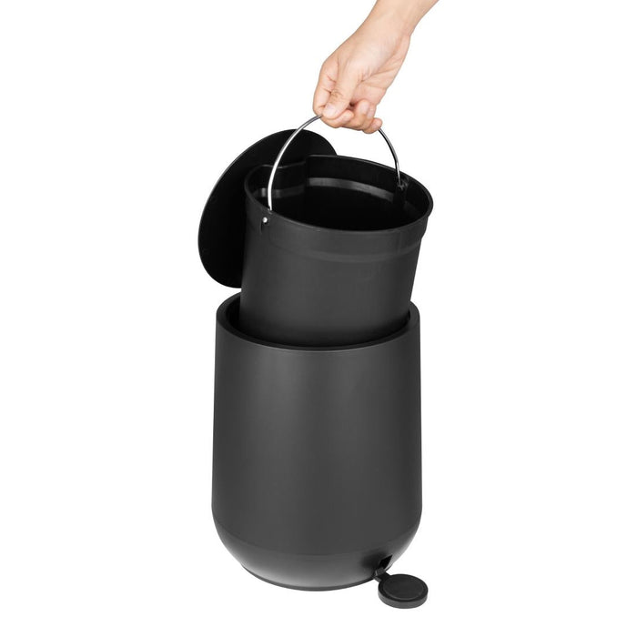 Jantex Pedal Bin Black 5Ltr Jantex