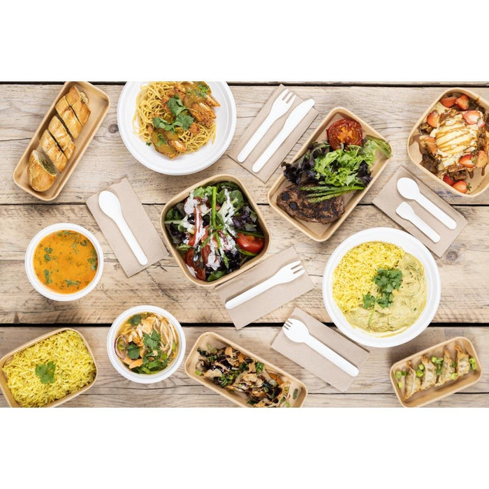 Fiesta Compostable Paper Sporks 160mm (100 Pack) Fiesta Compostable