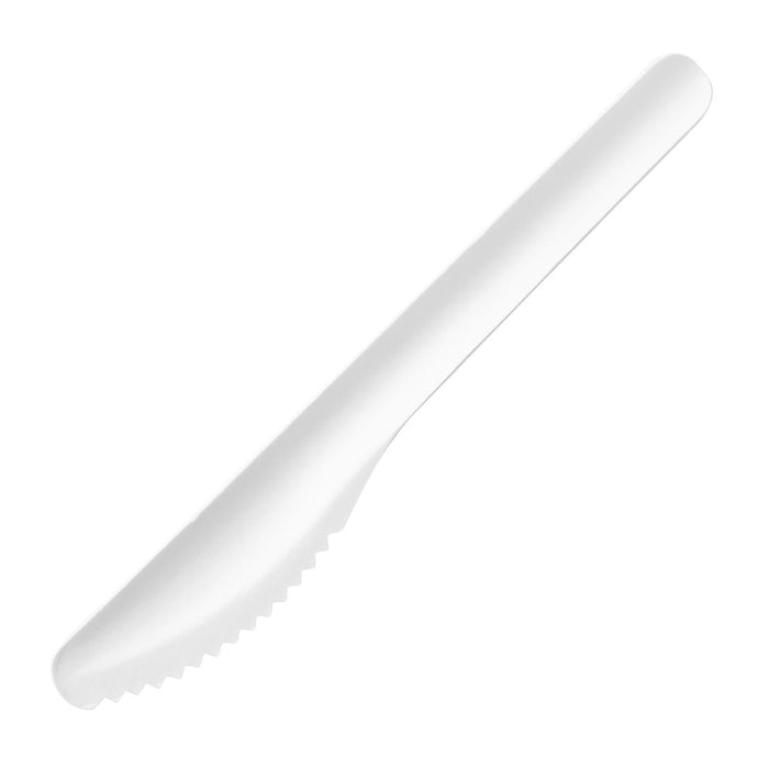 Fiesta Compostable Paper Knives 165mm (100 Pack) Fiesta Compostable