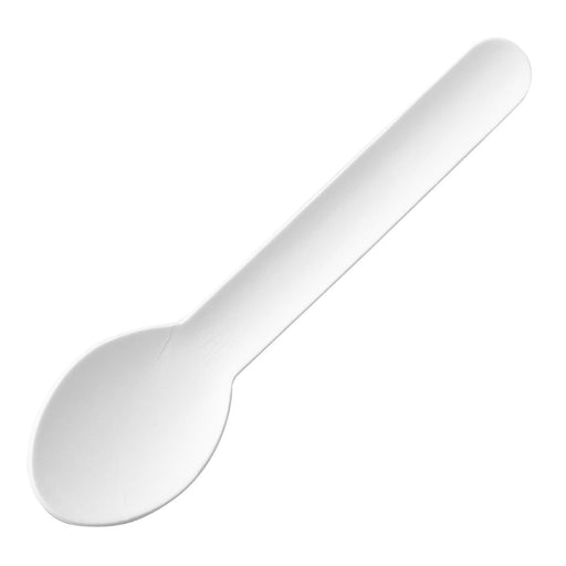 Fiesta Compostable Paper Teaspoons 132mm (100 Pack) Fiesta Compostable