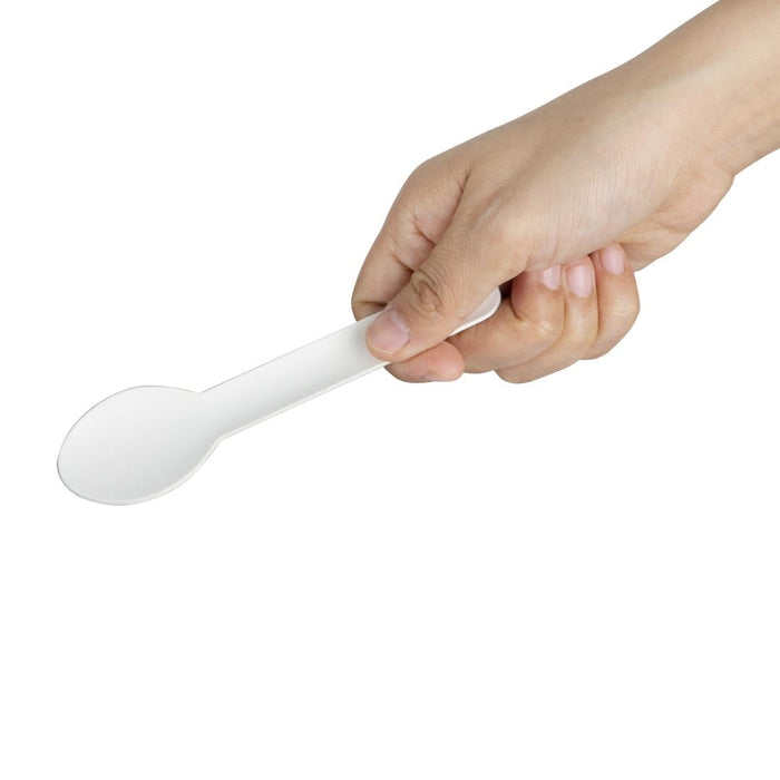 Fiesta Compostable Paper Teaspoons 132mm (100 Pack) Fiesta Compostable