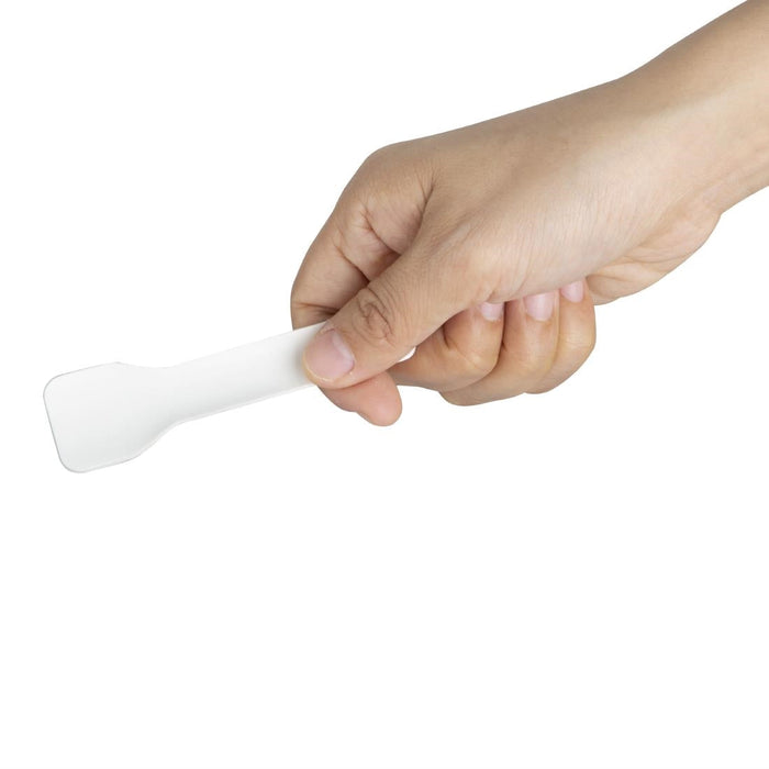 Fiesta Compostable Paper Ice Cream Spoons 95mm (100 Pack) Fiesta Compostable