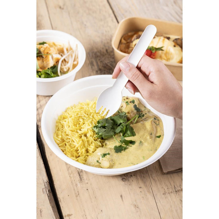 Fiesta Compostable Paper Sporks 160mm (100 Pack) Fiesta Compostable