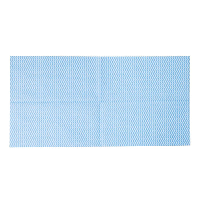 Jantex Washroom Cleaning Cloth Blue (50 Pack) Jantex