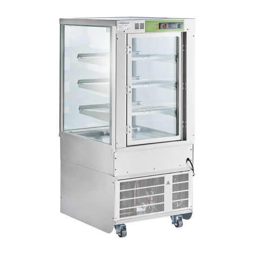 Cossiga Tower BTG Freestanding Multideck Display Fridge Rear Sliding Doors 600mm Cossiga