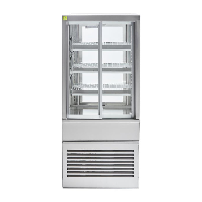 Cossiga Tower BTG Freestanding Multideck Display Fridge Sliding Front & Rear Doors 600mm Cossiga