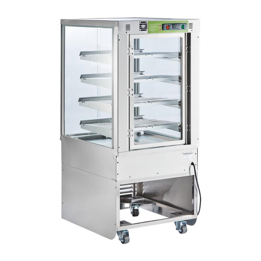 Cossiga Heated Freestanding Multideck Display Sliding Front & Rear Doors 600mm Cossiga