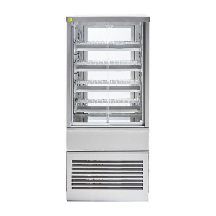 Cossiga Heated Freestanding Multideck Display Sliding Front & Rear Doors 600mm Cossiga