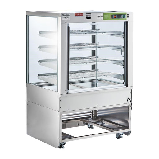 Cossiga Heated Freestanding Display Solid Front Glass Rear Sliding Doors 900mm Cossiga