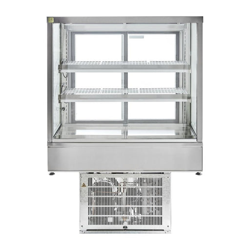 Cossiga Tower STG Refrigerated Drop-in Display w/Solid Front Glass & Rear Sliding Doors 600mm Cossiga