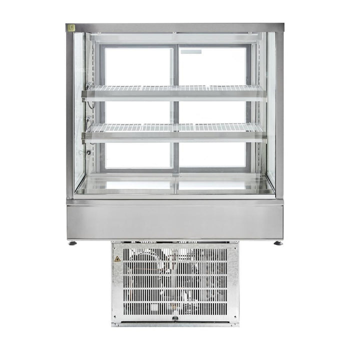 Cossiga Tower STG Refrigerated Drop-in Display w/Solid Front Glass & Rear Sliding Doors 600mm Cossiga