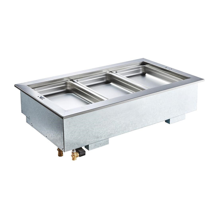 Cossiga Linear Series Drop-in Bain Marie 3x1/1 GN 1145mm Cossiga