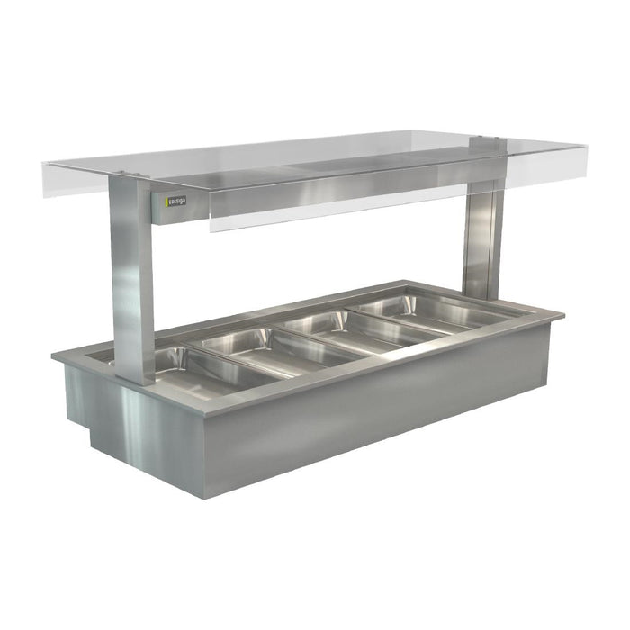 4.3kW. 4x1/1 GN Compatible
