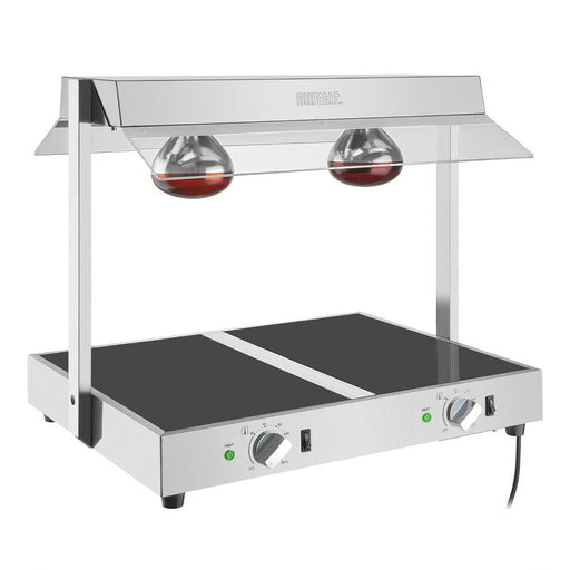 Buffalo Food Warmer with Gantry 2x GN 1/1 Buffalo