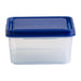 Wham Studio Rectangle Food Box Clear/Blue 1Ltr Wham