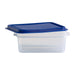 Wham Studio Rectangle Food Box Clear/Blue 1Ltr Wham