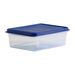 Wham Studio Rectangle Food Box Clear/Blue 2Ltr Wham