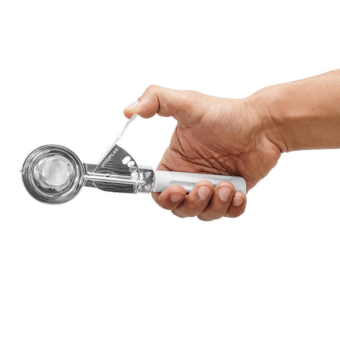 Hygiplas Ice Cream Scoop White 50ml Hygiplas