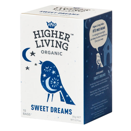 Higher Living Sweet Dreams Organic Teabags (60 Pack) Higher Living Tea