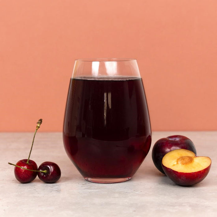 Simply Winter Warmer Sour Cherry & Plum Syrup 1Ltr Simply