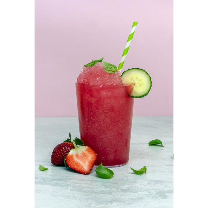 Simply Strawberry, Basil & Cucumber Cooler Syrup 1Ltr Simply