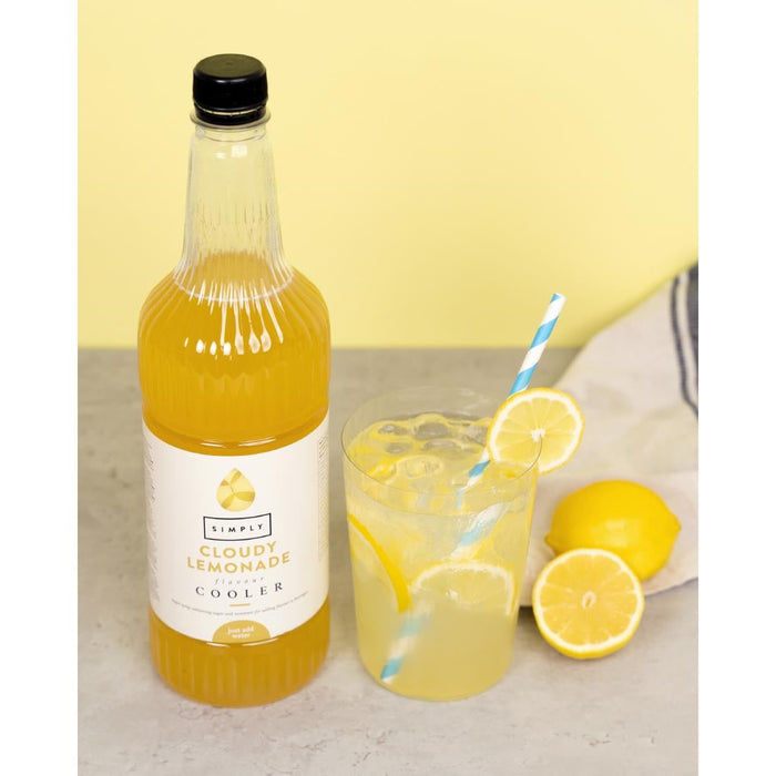 Simply Cloudy Lemonade Cooler Syrup 1Ltr Simply