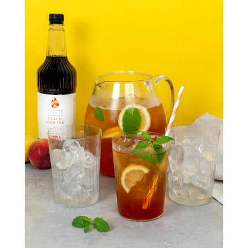 Simply Peach Iced Tea Syrup 1Ltr Simply