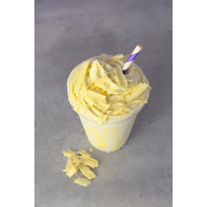 Simply White Chocolate Topping Sauce with Hazelnut Flavouring 1kg Simply