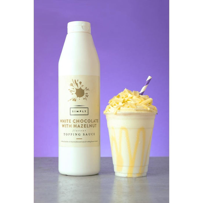 Simply Toppings White Chocolate Flakes 300g Simply