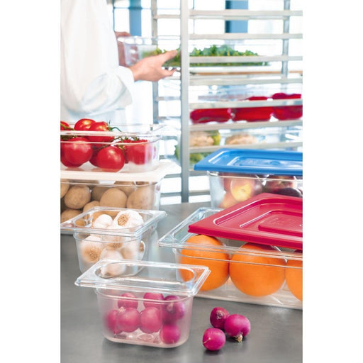 Pujadas Blue Polinorm Gastronorm Lid 1/4GN Pujadas