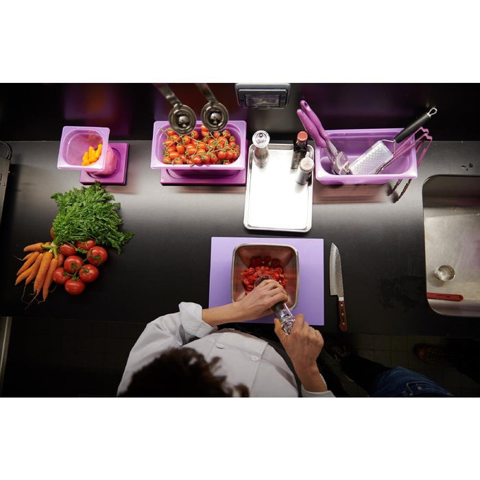 Pujadas Purple Polinorm Gastronorm Lid 1/3GN Pujadas