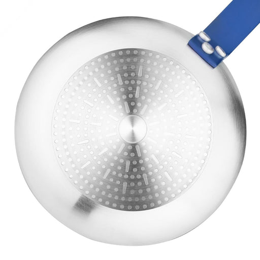 Hygiplas Aluminium Non-stick Teflon Platinum Plus Frying Pan with Blue Handle 28cm Hygiplas