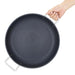 Vogue Aluminium Non-stick Teflon Platinum Plus Paella Pan 35cm Vogue