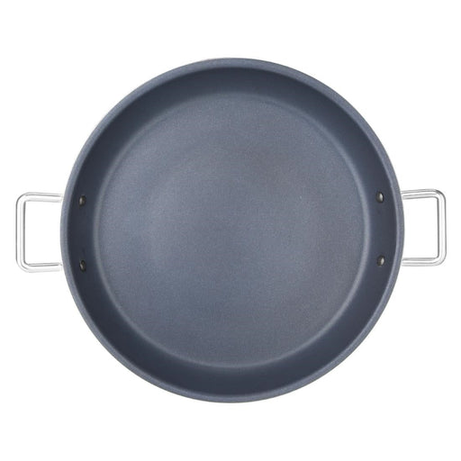 Vogue Aluminium Non-stick Teflon Platinum Plus Paella Pan 45cm Vogue