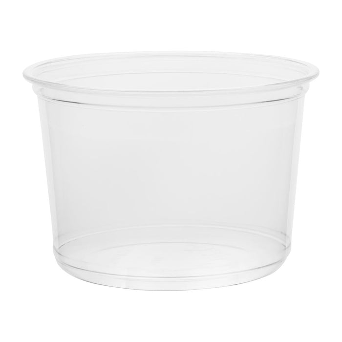 Fiesta Recyclable rPET Deli Cups 455ml/16oz (300 Pack) Fiesta Recyclable